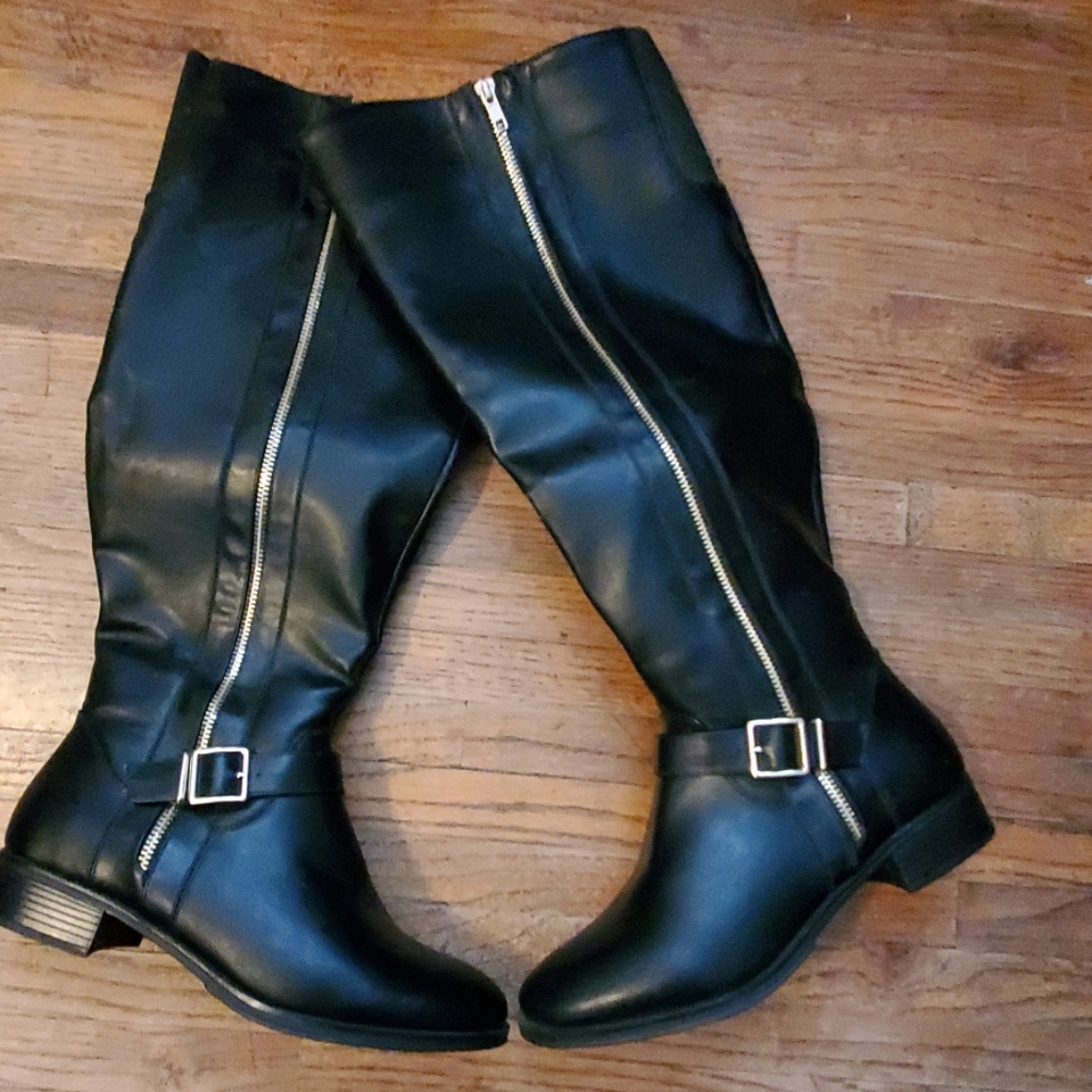 Tall Black Boots